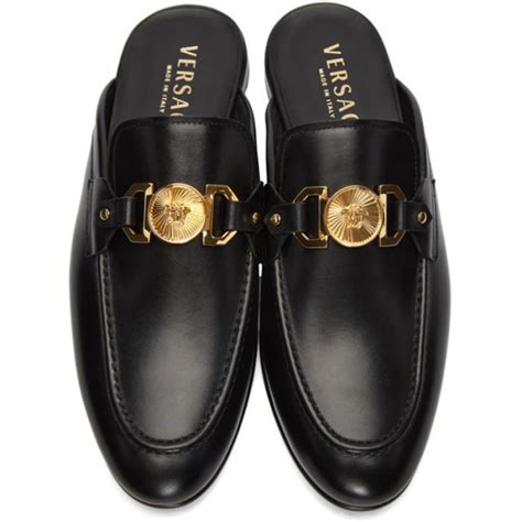 versace men's slippers size guide|Versace loafers men's sale.